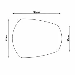 ZEFAL Rétroviseur Vélo électrique Sur Cintre Droit ZL Tower 80 Zéfal -Remorques vélo Soldes zl tower 80 3